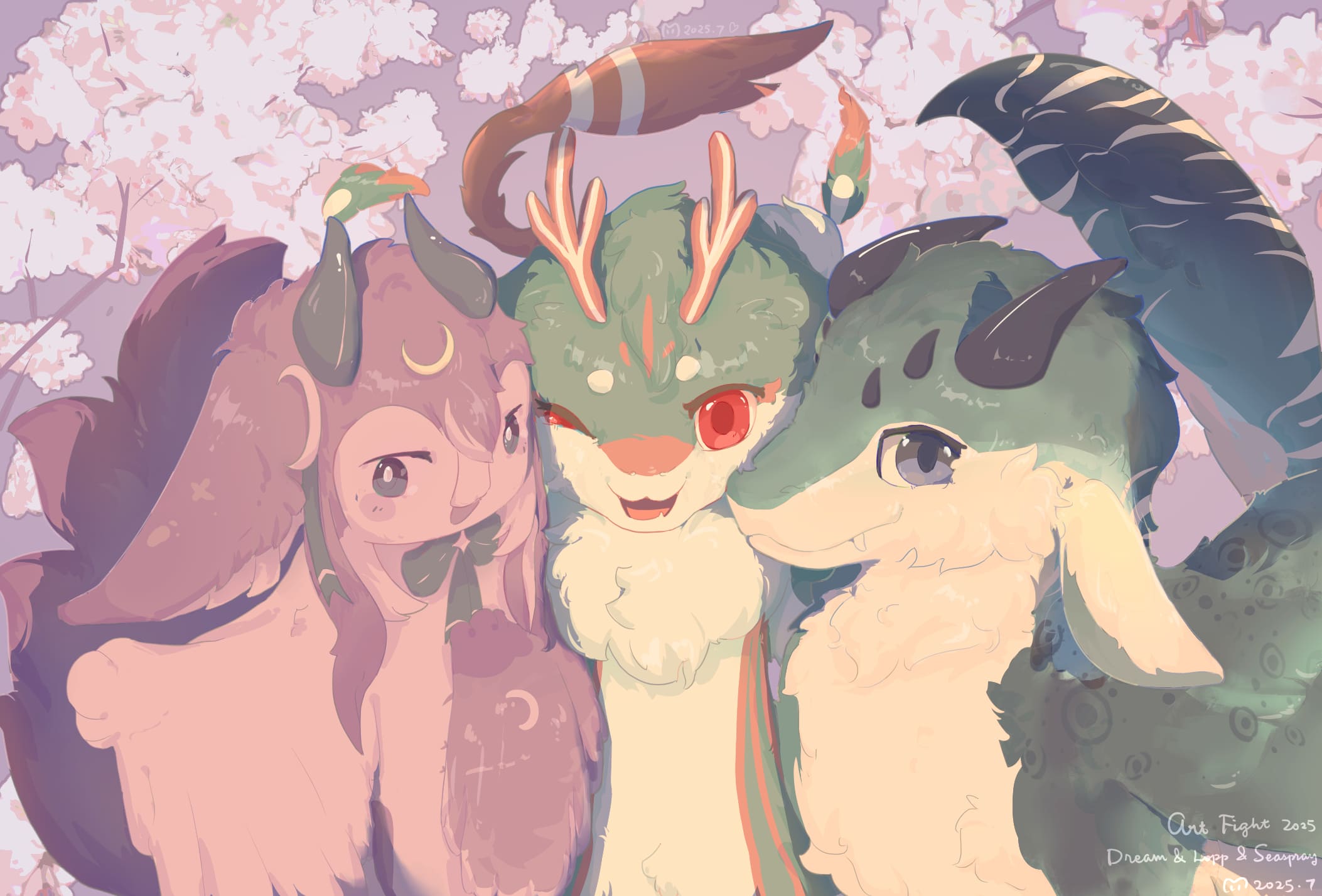 Dream (ShinhyoHo) Lopp (Melokeo) Seaspray (RigbyScar)